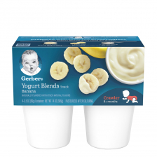 Gerber Yogurt Blends Snack Banana 396g (6pcs/carton)
