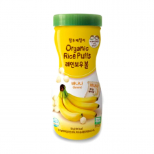 Farm to Family Organic Rice Puffs Rainbow Bail Banana 50g (15pcs/carton)