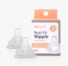 MOYUUM PPSU Real Fit Nipple 2EA Level 2