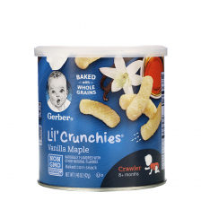 Gerber Lil' Crunchies Vanilla Maple 42g (6pc/carton)